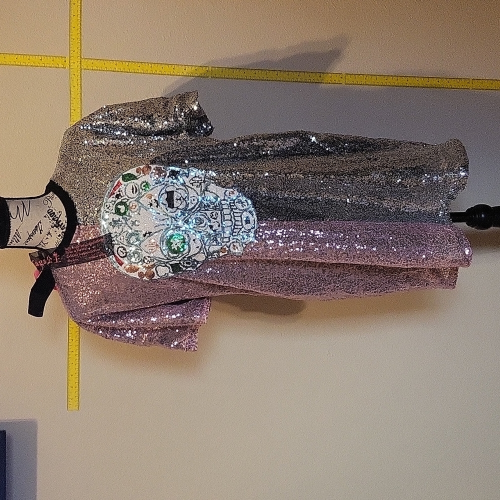 Sugar skull sequin top